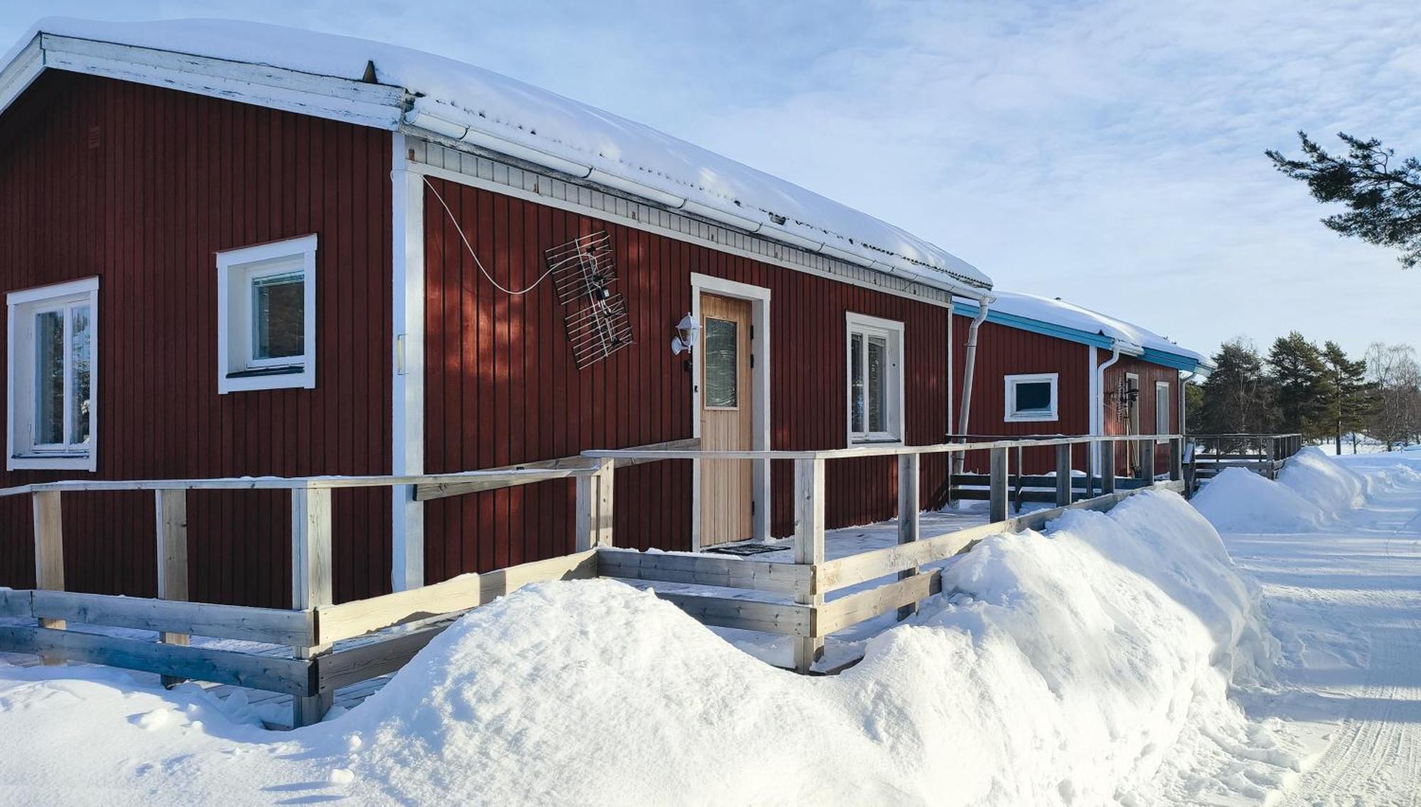 Fritidshus - Cottage - Holiday House - Soluppgang Blattniksele Extérieur photo
